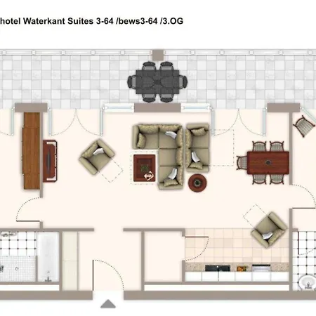 Aparthotel-waterkant-suites-suite-3-64 Διαμέρισμα